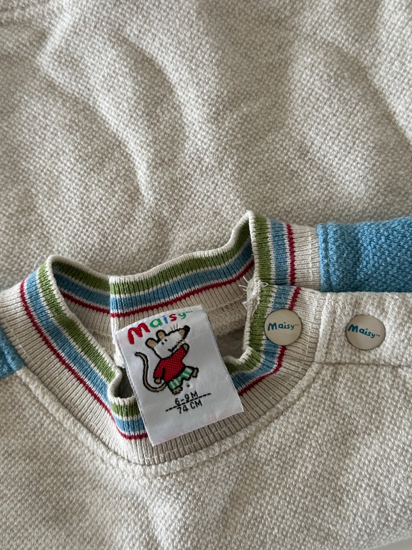 Vintage Maisy sweatshirt str. 74