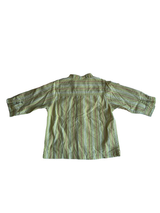 Stribet baby skjorte str. 68