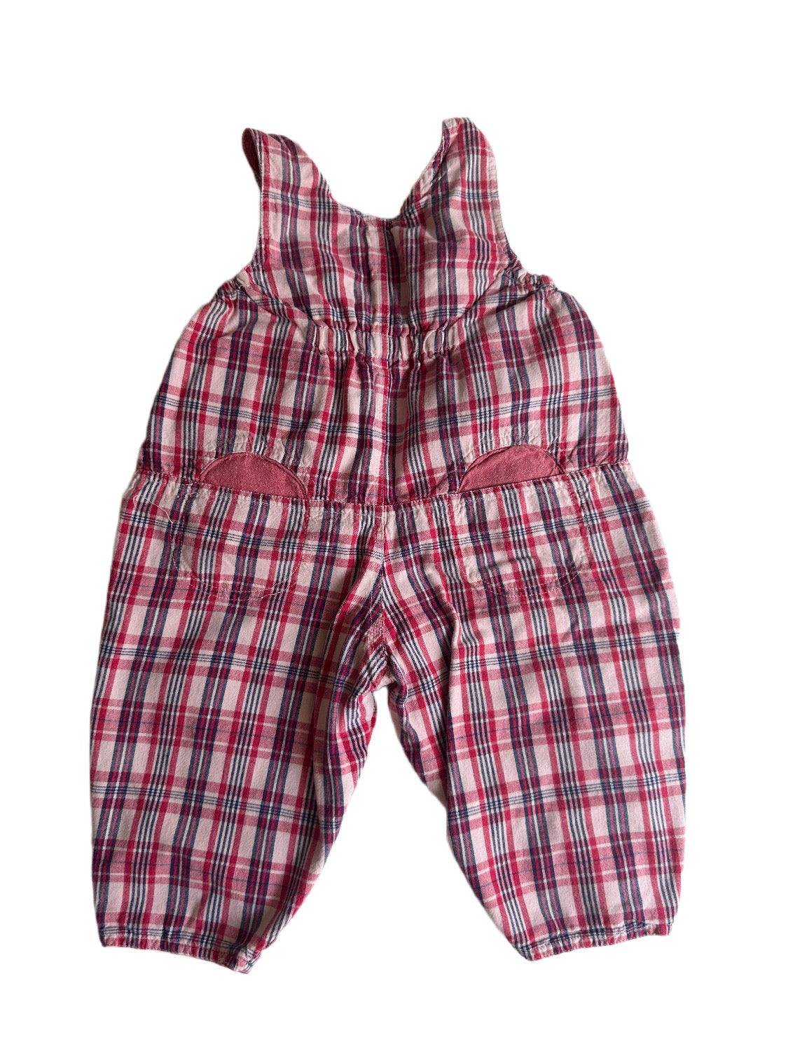 Vintage lyserøde baby smækbukser str. 74