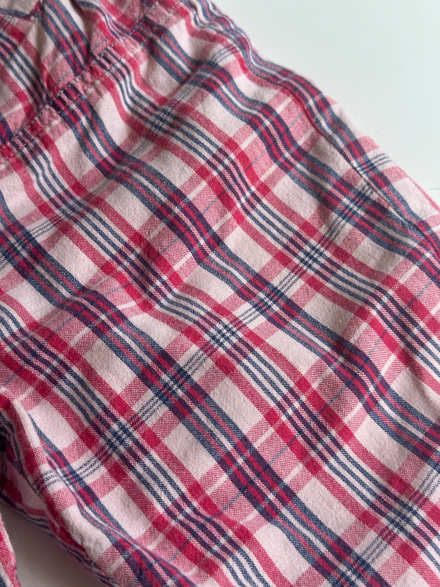 Vintage lyserøde baby smækbukser str. 74