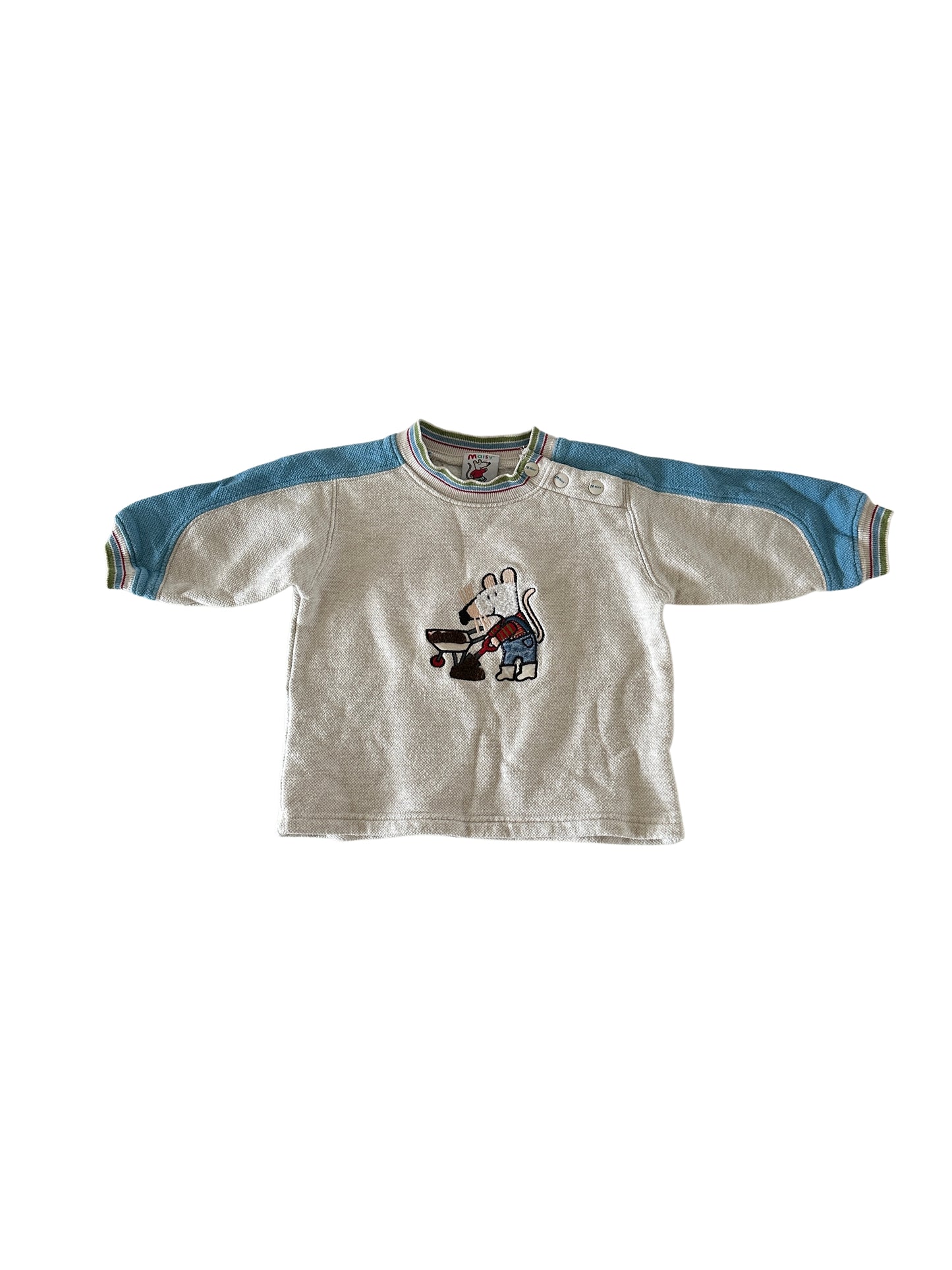 Vintage Maisy sweatshirt str. 74
